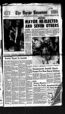 Barrie Examiner, 3 Dec 1974