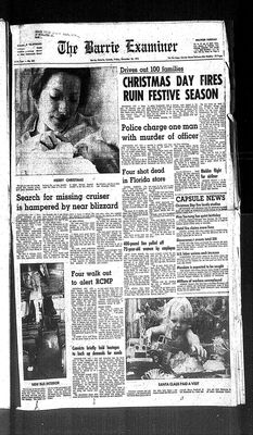 Barrie Examiner, 26 Dec 1975