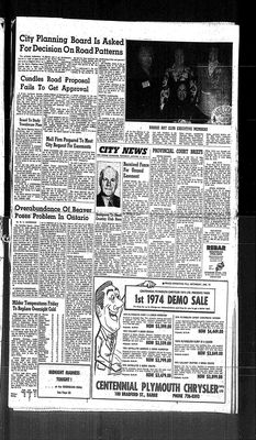 Barrie Examiner, 17 Jan 1974