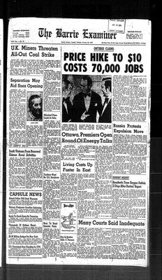 Barrie Examiner, 22 Jan 1974