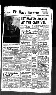 Barrie Examiner, 11 Feb 1974