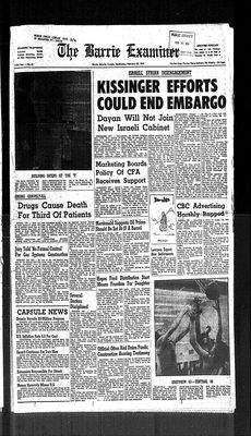 Barrie Examiner, 20 Feb 1974