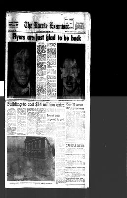 Barrie Examiner, 1 May 1975