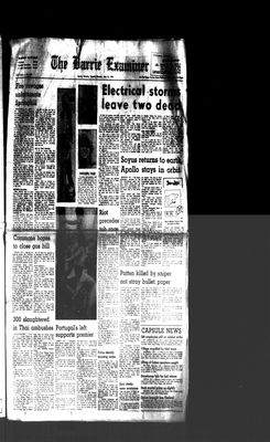 Barrie Examiner, 21 Jul 1975