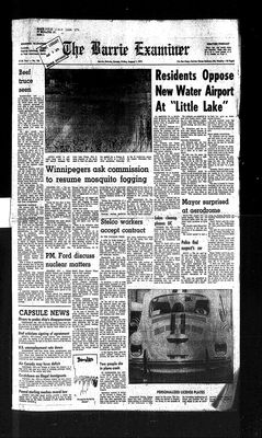 Barrie Examiner, 1 Aug 1975