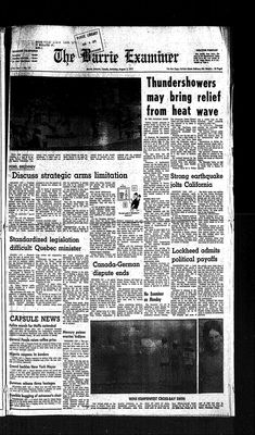 Barrie Examiner, 2 Aug 1975