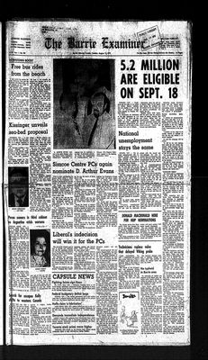 Barrie Examiner, 12 Aug 1975