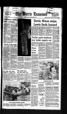 Barrie Examiner, 14 Aug 1975