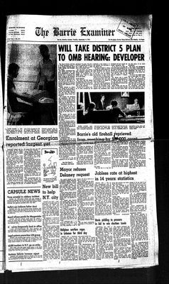 Barrie Examiner, 9 Sep 1975