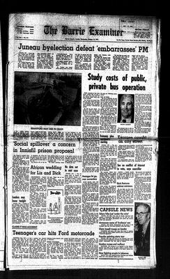 Barrie Examiner, 15 Oct 1975