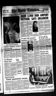 Barrie Examiner, 17 Oct 1975