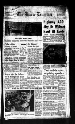 Barrie Examiner, 6 Nov 1975