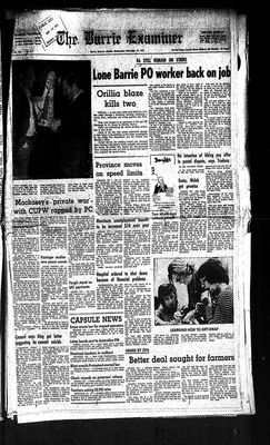 Barrie Examiner, 19 Nov 1975