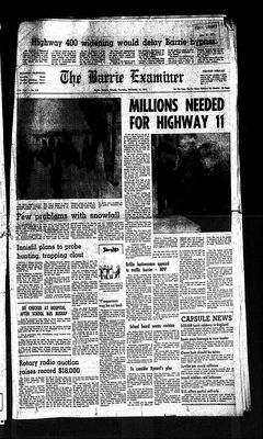 Barrie Examiner, 27 Nov 1975