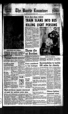 Barrie Examiner, 13 Dec 1975