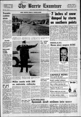 Barrie Examiner, 14 Jan 1976