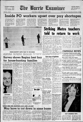 Barrie Examiner, 17 Jan 1976