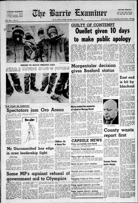 Barrie Examiner, 24 Jan 1976