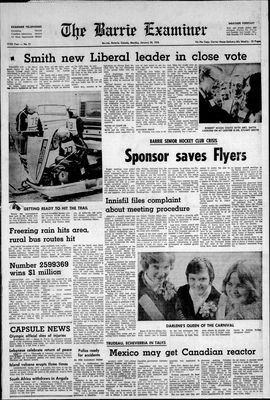 Barrie Examiner, 26 Jan 1976