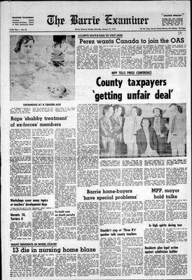 Barrie Examiner, 31 Jan 1976