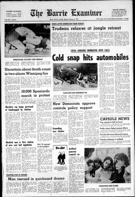 Barrie Examiner, 2 Feb 1976