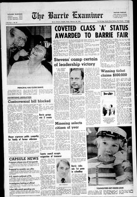 Barrie Examiner, 20 Feb 1976