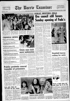 Barrie Examiner, 21 Feb 1976