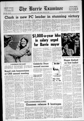 Barrie Examiner, 23 Feb 1976