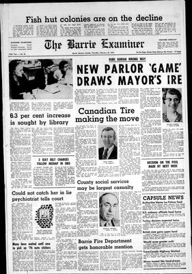 Barrie Examiner, 26 Feb 1976