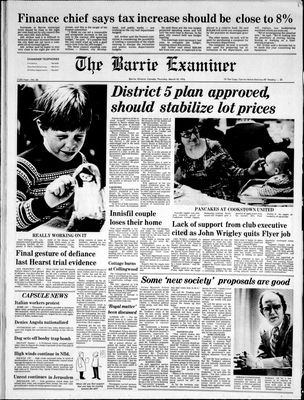 Barrie Examiner, 18 Mar 1976