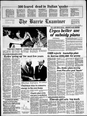 Barrie Examiner, 7 May 1976