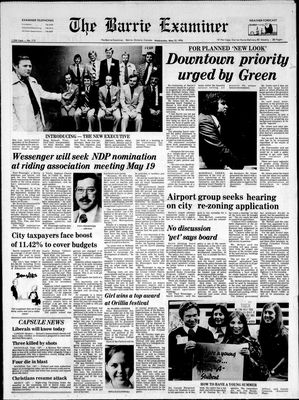 Barrie Examiner, 12 May 1976