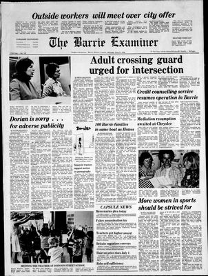 Barrie Examiner, 17 Jun 1976