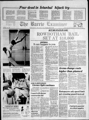 Barrie Examiner, 12 Aug 1976