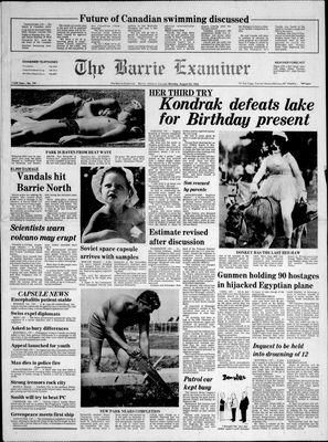 Barrie Examiner, 23 Aug 1976