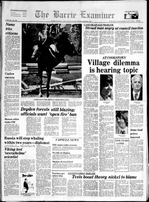 Barrie Examiner, 26 Aug 1976