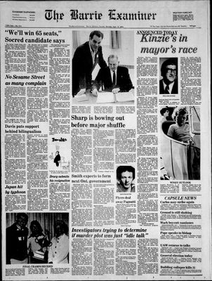 Barrie Examiner, 13 Sep 1976