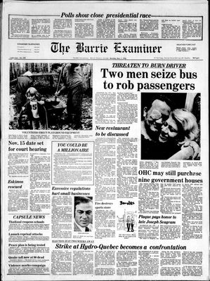 Barrie Examiner, 1 Nov 1976