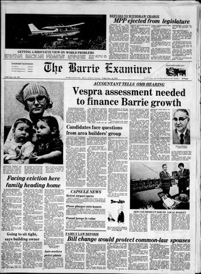 Barrie Examiner, 19 Nov 1976