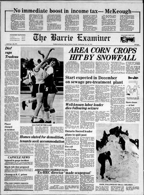 Barrie Examiner, 24 Nov 1976