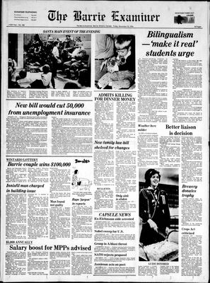 Barrie Examiner, 10 Dec 1976