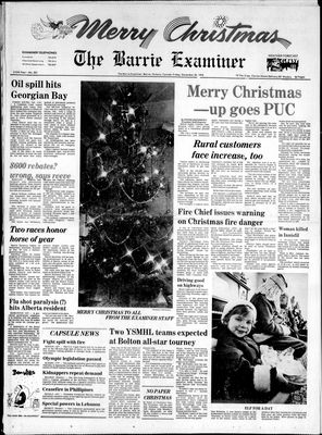 Barrie Examiner, 24 Dec 1976