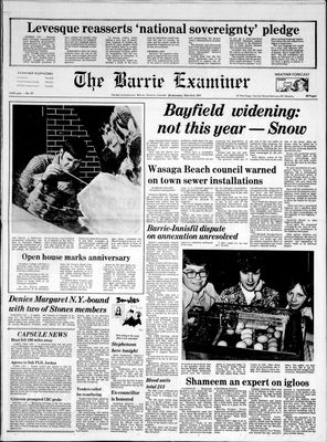 Barrie Examiner, 9 Mar 1977