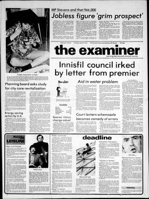 Barrie Examiner, 14 Apr 1977