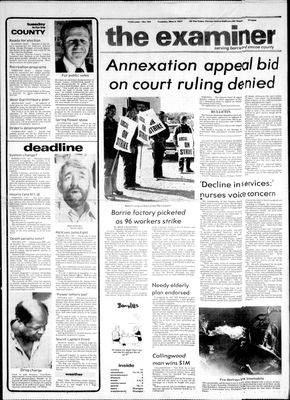 Barrie Examiner, 3 May 1977