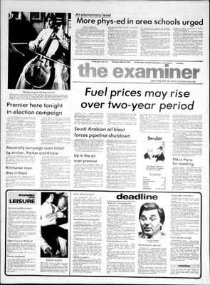 Barrie Examiner, 12 May 1977