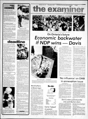 Barrie Examiner, 13 May 1977