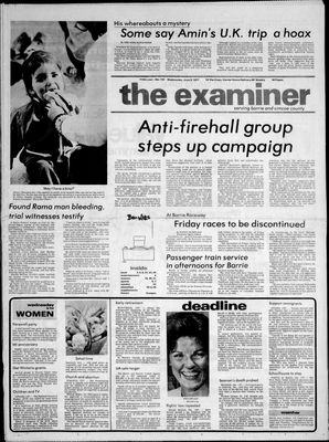 Barrie Examiner, 8 Jun 1977