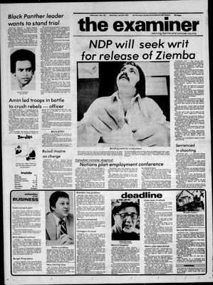 Barrie Examiner, 25 Jun 1977