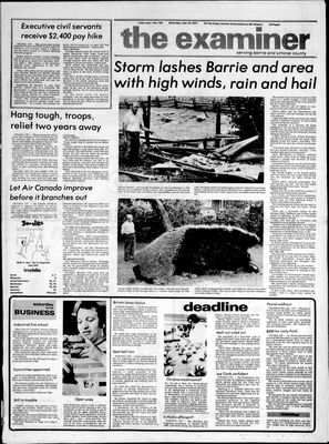 Barrie Examiner, 16 Jul 1977